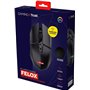 Trust Gaming GXT 112 Felox Souris Gamer sans Fil Rechargeable et Tapis de Souris