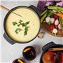 Boska Service à Fondue Pro - Appareil à Fondue - Fondue au Fromage - Convient à Tout Type de réchaud - Noir - Capacité 1.1 L