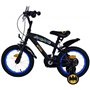 Volare Vélo pour enfant Batman 14" noir - Sécurité, confort et plaisir pour chaque enfant