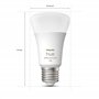 Philips Hue - Startkit 2xE27 + Bridge & Dimmer - Blanc & Color Ambiance