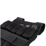 VirtuFit Gilet lesté réglable Pro - 10 kg - Noir - Gilet d'entraînement - Musculation
