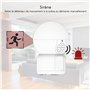 ELRO CI5000 Indoor WiFi IP Security Camera with Motion Sensor and Night Vision Full HD 1080P Security Camera with Siren