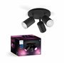 Philips Hue White & Color Ambiance Fugato Spot 3 flg. noir 3x350lm