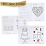 Lot de 10 cahiers d‘activités pour enfants pour un mariage, Activités enfants pour un mariage, Cadeau pour invités de mariage, C