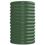 Bussandri Exclusive - Jardinière 224x40x68 cm acier enduit de poudre vert