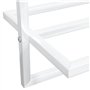 Porte-serviettes en fer blanc 95 x 25 x 22 cm