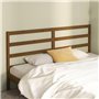 Tête de lit Marron miel 206x4x100 cm Bois massif de pin