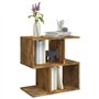 vidaXL Comodino Rovere Fumo 50x30x51,5 cm in Legno Multistrato
