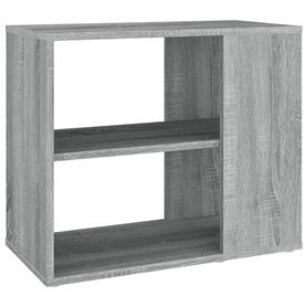 Mobiletto Laterale Grigio Sonoma 60x30x50 cm Legno Multistrato