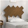 Tête de lit Marron miel 92x3x81 cm Bois massif de pin