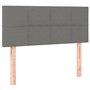 Tête de lit Gris foncé 100x5x78 88 cm Tissu