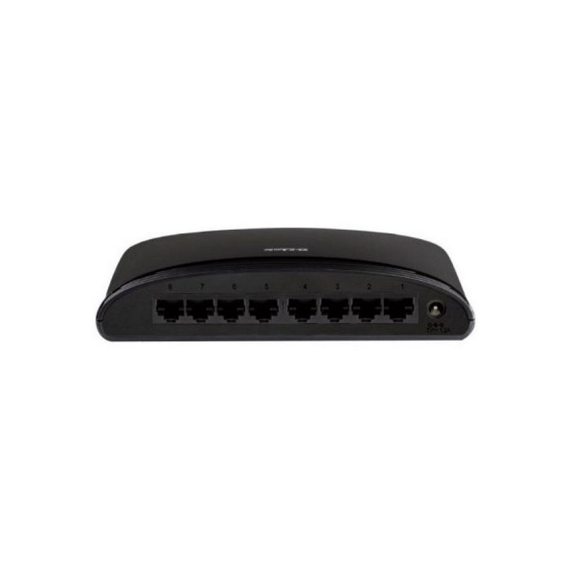 D-Link DES-1008D Non-géré Fast Ethernet (10/100) Noir