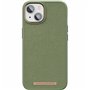 Njord Collections Comfort+ Coque de téléphone - Compatible avec iPhone 14 Plus - Suède de Haute qualité - Matériau recyclé - Pro