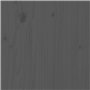 Mensole da Parete 2 pz Grigio 80x11x9cm Legno Massello di Pino