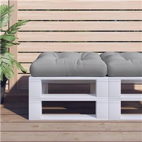 vidaXL Coussin de Palette Vert 50x50x12 cm Tissu