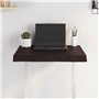 vidaXL Dessus de Table, Remplacement du Plateau de Table avec Bord Vif, Tableau de Bricolage Intérieur, Bois Massif Traité Bordu