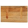 vidaXL Dessus de Table à Bord Vivant 50x30x3,8 cm Bois Massif manguier