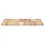 vidaXL Dessus de Table carré 50x50x2 cm Bois Massif d'acacia