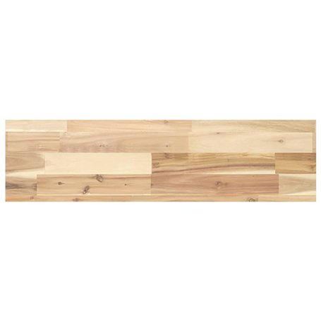vidaXL Dessus de Table 80x20x4 cm rectangulaire Bois Massif d'acacia