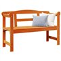 vidaXL Banc d'extérieur en bois d'acacia 119 x 76 x 44 cm