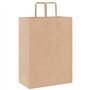 vidaXL Sacs en Papier Kraft 50 pcs avec poignées Marron 32x17x44 cm