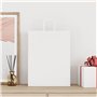 vidaXL Sacs en Papier Kraft 250 pcs avec poignées Blanc 32x12x42 cm