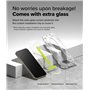 Ringke Easy Slide Tempered Glass Compatible avec Verre Trempé Google Pixel 9a [2 Pack] Qualité HD Transparent Anti-Rayures 9H Du