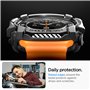 Spigen Rugged Armor Coque Compatible avec Samsung Galaxy Watch Ultra 47mm (2024) - Noir Mat
