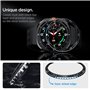Spigen Bezel Tune Styling Bague de Lunette Compatible avec Samsung Galaxy Watch Ultra 47mm Lunette Anneau de Couverture adhésif