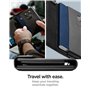 Spigen Pochette Passeport avec mémoire Airtag Couverture pour Passeport avec Blocage RFID et pin de Carte SIM en Similicuir - No