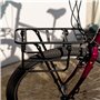Vincita Porte-Bagages Avant pour vélo, avec Aile Extensible pour Tailles de Cadres de 26" à 29", Noir, r, Charge maximale 22 LB
