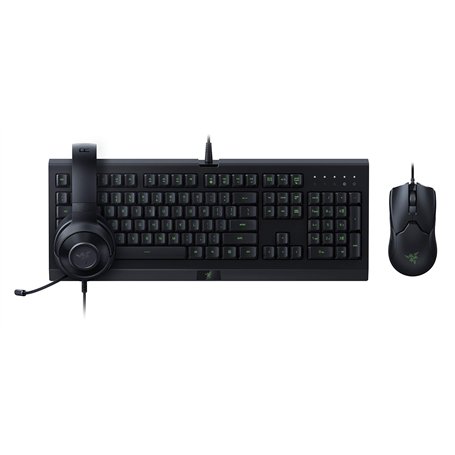 Razer Power Up Bundle - Ensemble de Jeu Esports Comprenant Un Clavier Cynosa Lite (Qwertz DE-Layout)