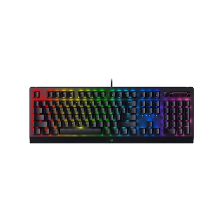 Razer BlackWidow V4 X (Interrupteur Jaune) Clavier mécanique de Jeu avec Chroma RGB (Commutateurs mécaniques Jaunes