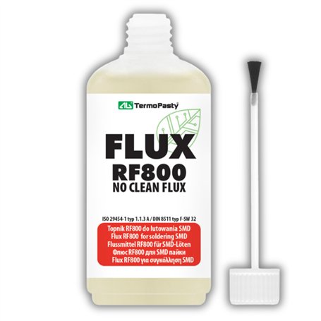 Flux de soudure liquide 50 ml huile SMD/RMA sans nettoyage