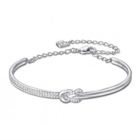 Swarovski - Bracelet Swarovski Voile Jonc / Plaqué - Rhodium