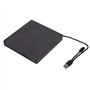 Lecteur de DVD Externe Boîtier de Lecteur Externe 5 Gbps Mode Veille d'économie d'énergie pour Lecteur de DVD RW SATA 12,7