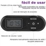 Radio De Poche Personnel FM Mini RéCepteur Portable, avec Affichage NuméRique LCD NuméRique, Casque, Radio De Poche avec PréRéGl