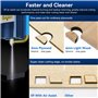 SCULPFUN S9 Air Assist Nozzle Buse Air Assist haute vitesse,s'adapte parfaitement aux lasers S9, facile à installer, gravure et