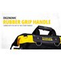 STANLEY FATMAX Sac à Outils Gamme - Base Rigide et Résistante à l'Eau avec Bandoulière Solide - Poignée Caoutchouc - Élastique p