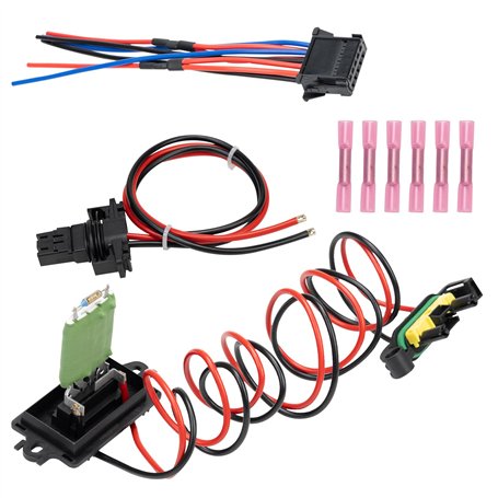 Konuooer Résistance Moteur de Ventilateur de Chauffage Compatible avec Clio 3 Scenic 2