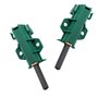 Konuooer Lot de balais de charbon pour machine à laver Beko Blomberg 371202405 371202407 L24MF7 Candy Hoover 49028930 Smeg 69191