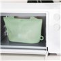 haakaa Sac en silicone pour cuisson à la vapeur et stérilisation au micro-ondes, sac réutilisable de grande capacité pour Bibero