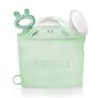 haakaa Sac en silicone pour cuisson à la vapeur et stérilisation au micro-ondes, sac réutilisable de grande capacité pour Bibero