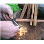 WDOPEN Kit d'allumage de feu,Kit de Survie en Plein air,Comprend Plusieurs systèmes d'allumage de feu et des Sources d'amadou d'