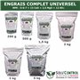 2 kg d'ENGRAIS COMPLET universel et équilibré - SoluControl - UAB - Utilisable en Agriculture BIOLOGIQUE