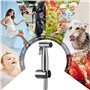 Pulvérisateur de Bidet à Main, Douchette WC de Toilette en Acier Inoxydable avec Support e 1.5M Flexible de Douche pour Nettoyag