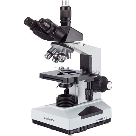 AmScope - Microscope trinoculaire Professionnel