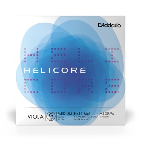 D'Addario Bowed Corde seule (Sol) pour alto D'Addario Helicore