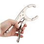 Nuzamas Lot de 2 pinces pour filtre à huile de 25,4 cm, PVC, outils pour maintenance et réparation manuelle