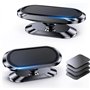【Lot De 2】Support Telephone Voiture Magnetique【Tout Métal】Aimant Telephone Voiture【360°】Porte Telephone Voiture Aimanté【mains Li